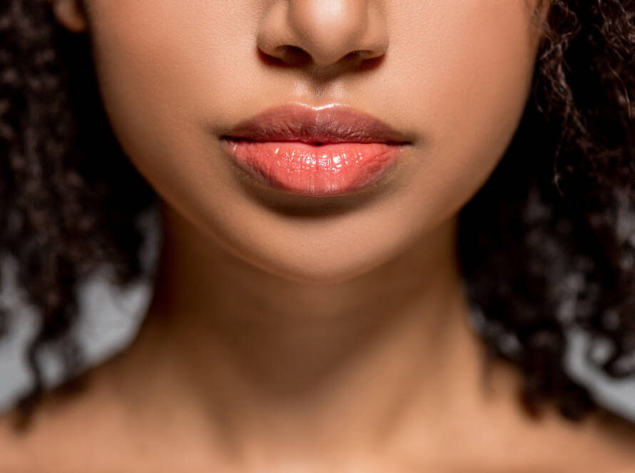 Lip blushing semi-permanent lip color at The Brow Clinic NY in Huntington NY